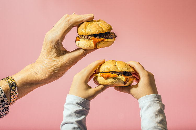 G&G Minibursa burger campaign